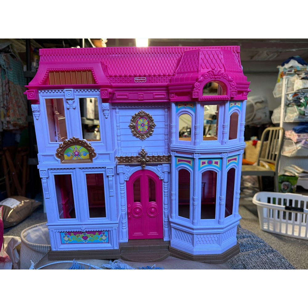 Fisher-Price Loving Family Victorian Manor Dollhouse with Furniture